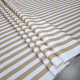 Тканина Оксфорд смужка бежевий 135 г/м2 600491