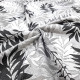 Тканина гобелен Листя папороті сірий 216291