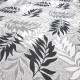 Тканина гобелен Листя папороті сірий 216291