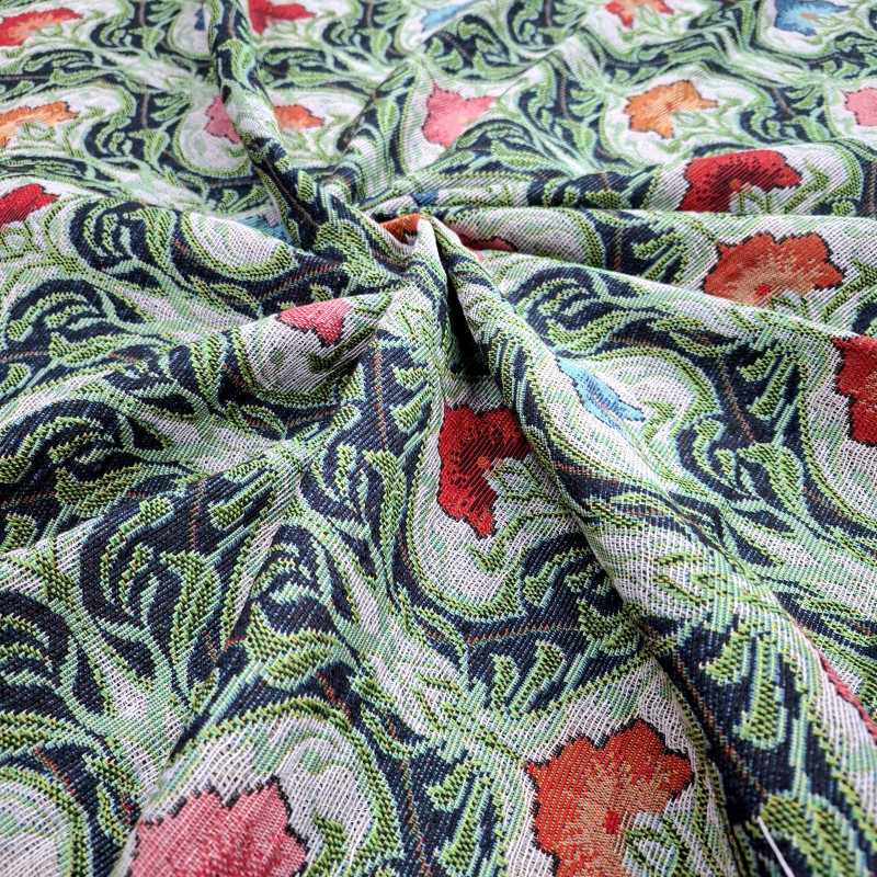 Тканина гобелен Пермісона чорний 616291