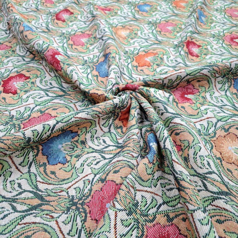 Тканина гобелен Пермісона бежевий 316291