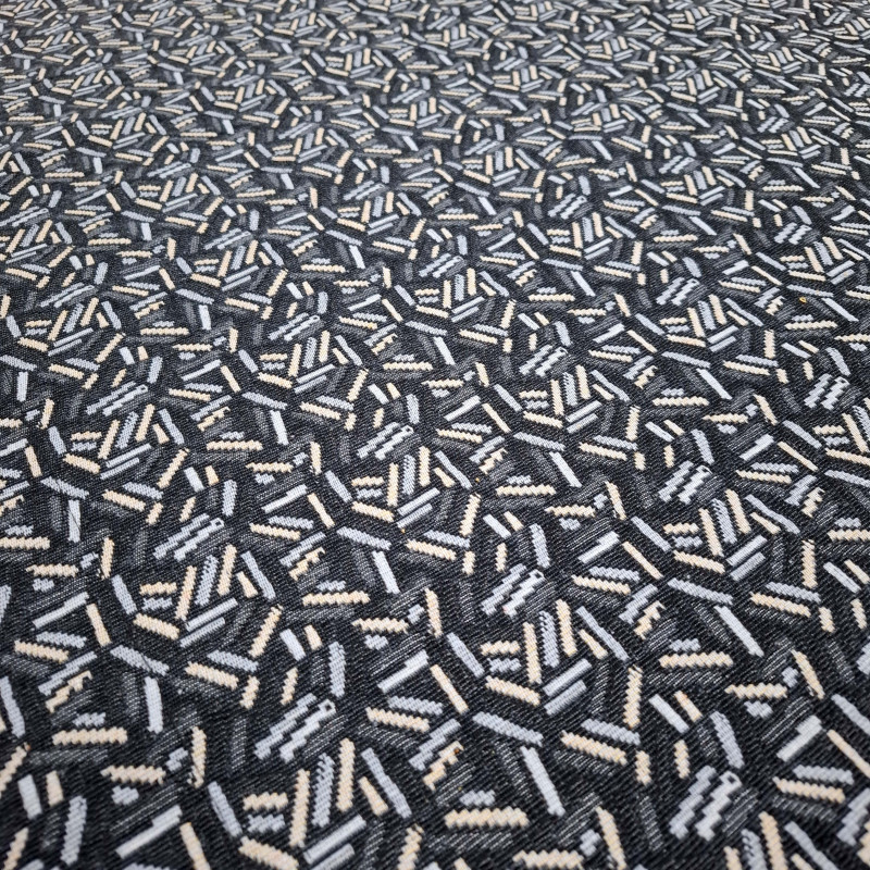 Тканина гобелен Місоні чорний 506291