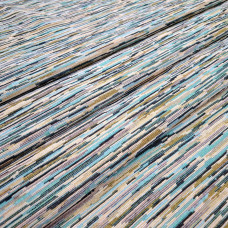 Тканина гобелен Штрих бірюзовий