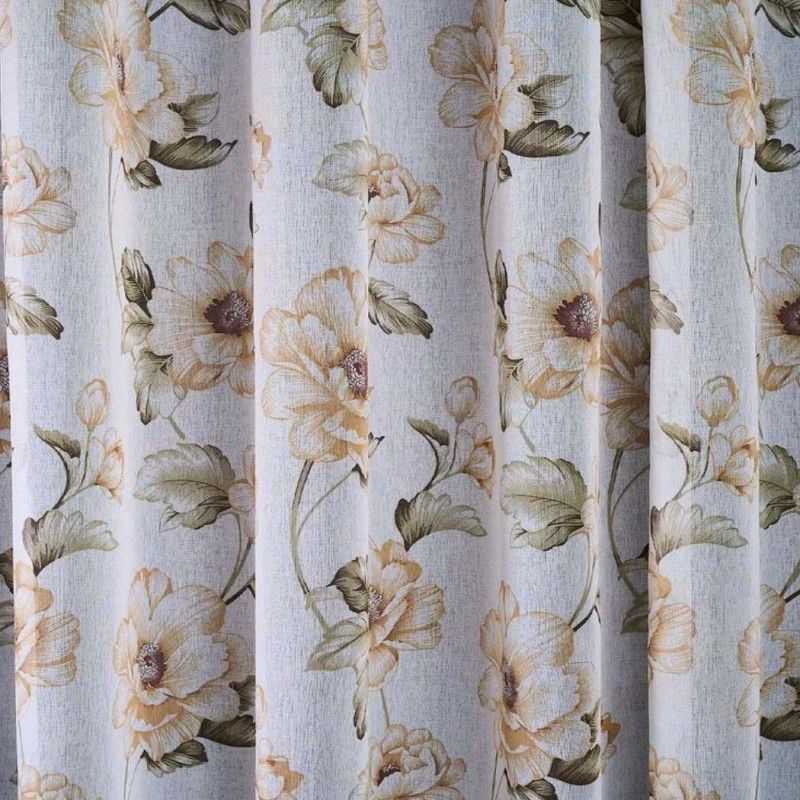 Готова тюль Кароліна жовтий 300*270 см 30087768