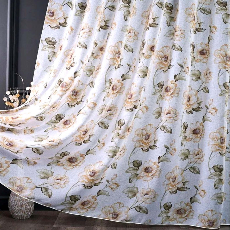 Готова тюль Кароліна жовтий 300*270 см 30087768