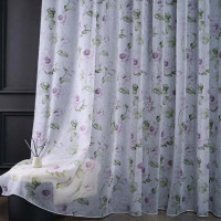 Готовый тюль Каролина сиреневый 300*270 см