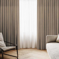 Комплект штор Даймонд капучино 200*270 см