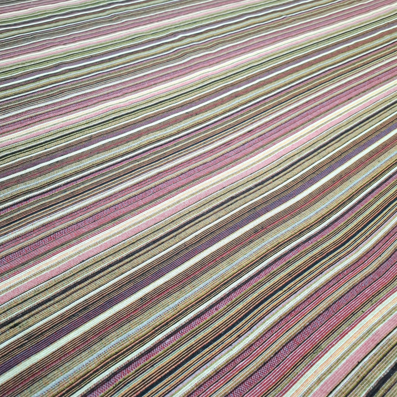 Тканина гобелен Кольорові смужки 006291