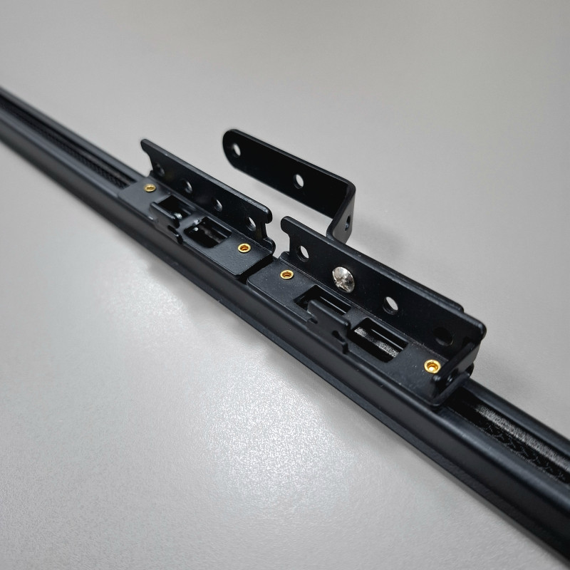 Потолочный карниз CKS на шнуровом управлении черный 150 см 171100