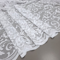 Тюль Гипюр Симона белый 290 см