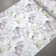 Тканина скатертинна з просоченням Пастельні квіти бузковий 202746