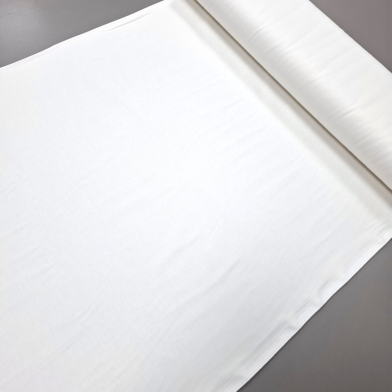 Скатертинна тканина з тефлоновим просоченням молочний 11583