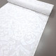Скатертина тканина з просоченням Принт Жаккард Еліт білий 011583