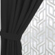 Комплект штор блекаут Ares чорний 150*270 см 3007768