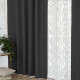 Комплект штор блекаут Ares графітовий 150*270 см 3007755