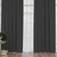 Комплект штор блекаут Ares графітовий 150*270 см 3007755