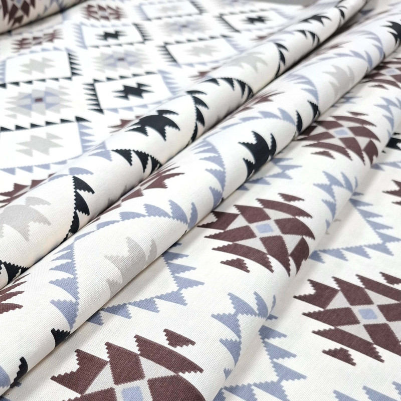 Штора на кухню Геометричний візерунок 170*180 см 180514918