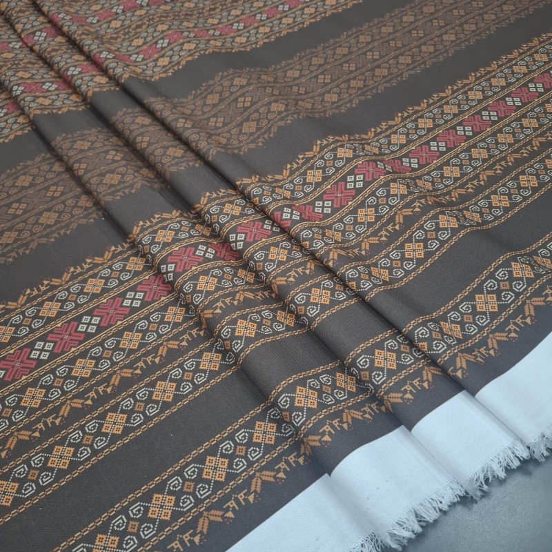 Скатертна тканина полупанама Традиційна Симфонія 150 см 390491