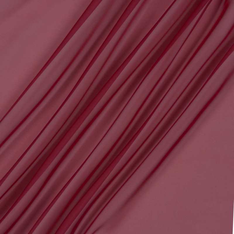 Комплект тюль на кухню Анжеліка бордовий 48065383