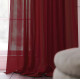 Готовий тюль вуаль Alana бордовий 300*270 см 30065383