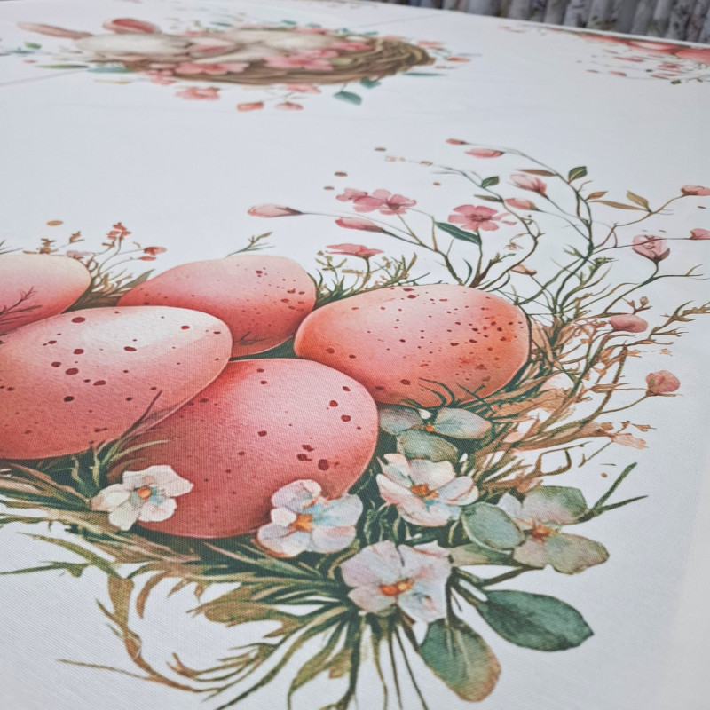 Скатертичная ткань с пропиткой Панно Пасхальный кролик 28948