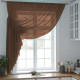Тюль на кухню Келлі коричневий 290*180 см 17580383