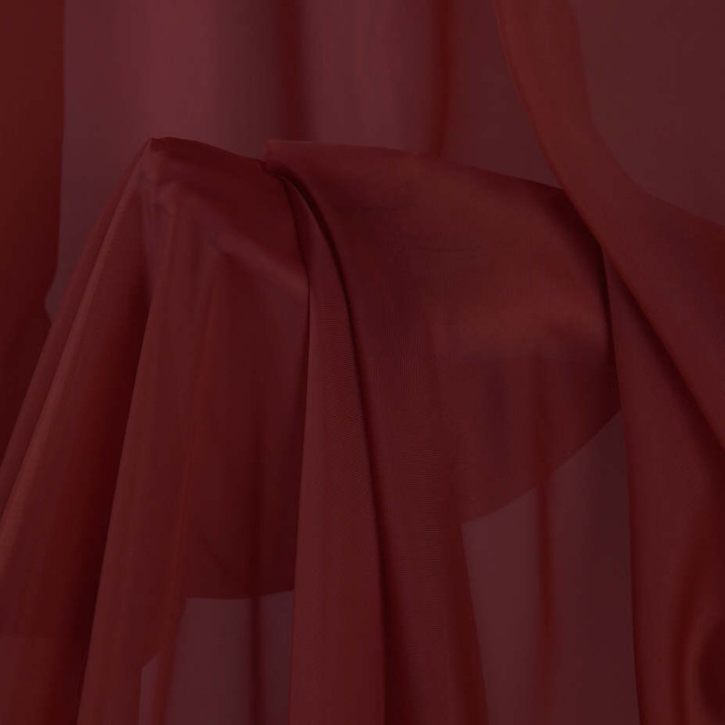 Тюль на кухню Влада бордовий 290*180 см 18065383