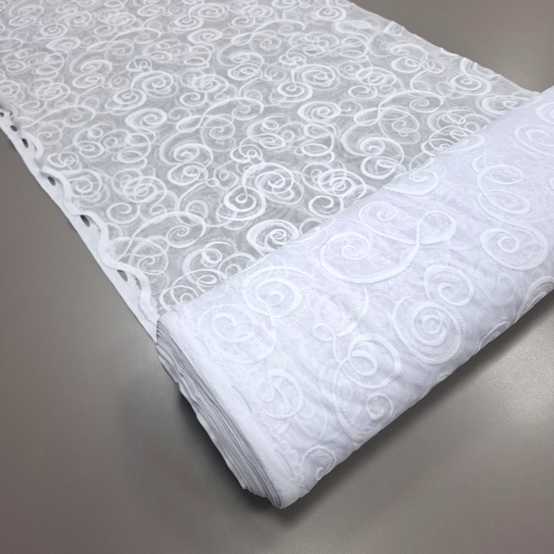 Тюль Гіпюр Ліна-2 білий 180 см 421721