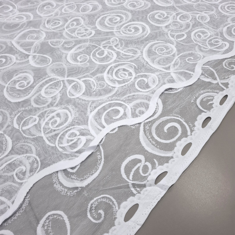 Тюль Гіпюр Ліна-2 білий 180 см 421721