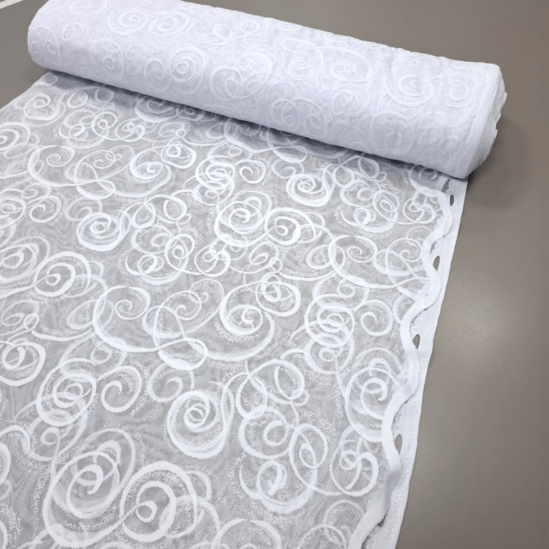 Тюль Гіпюр Ліна-2 білий 180 см 421721