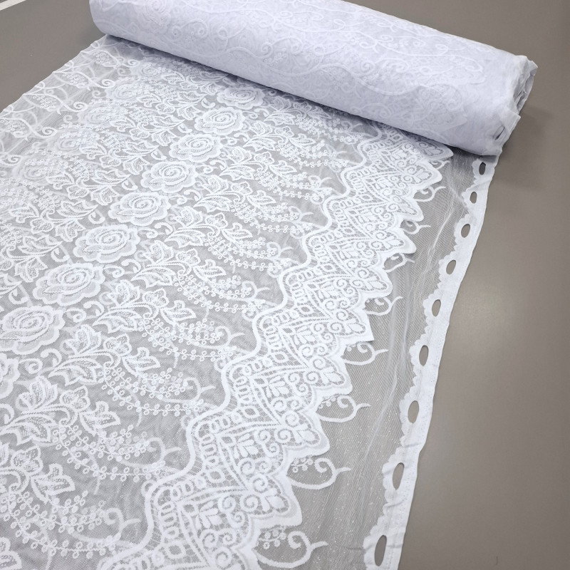 Тюль Гіпюр Хільда-2 білий 180 см 953741