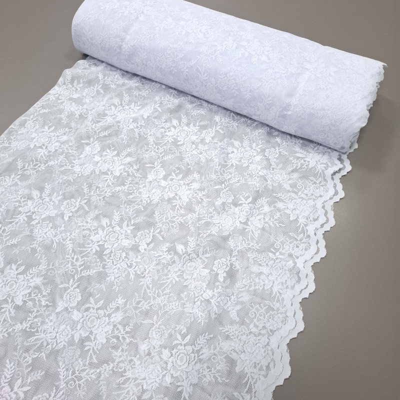 Тюль Гіпюр Белла білий 150 см 171241