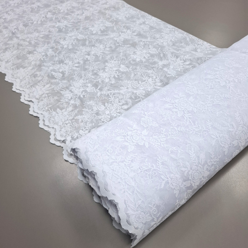 Тюль Гіпюр Белла білий 150 см 171241