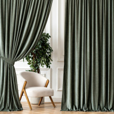 Комплект штор шенил Sharm виридиан 150*270 см