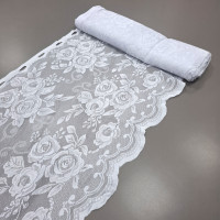 Тюль фиранка Стася-5 белый 60 см