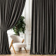 Комплект штор шенил Sharm антрацит 150*270 см 300741541