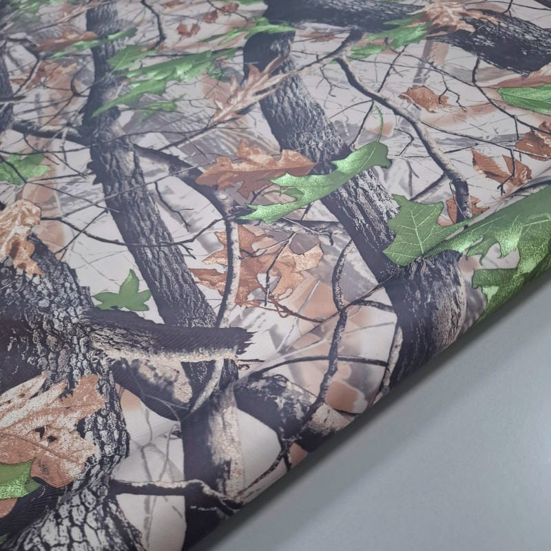 Ткань Оксфорд Лес камуфляж 135 г/м2 55469
