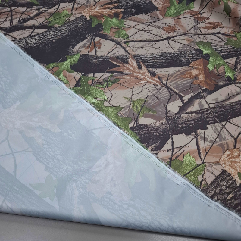 Ткань Оксфорд Лес камуфляж 135 г/м2 55469