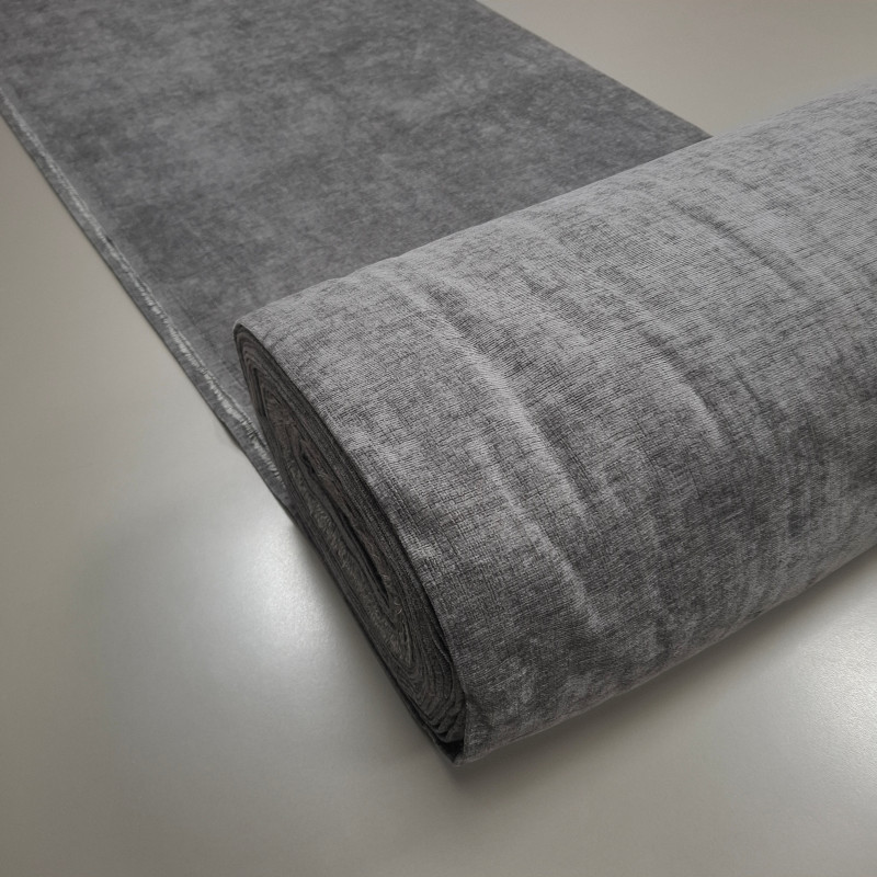 Ткань шенил Sharm темно-серый 300 см 342741