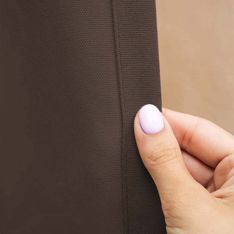 Комплект штор Даймонд коричневий 150*270 см 712304150