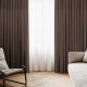 Комплект штор Даймонд коричневий 150*270 см 712304150