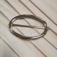 Заколка для штор Овал гальваніка