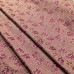 Ткань гобелен Листья плюща бордовый 151541 