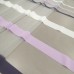 Тюль сетка полоса Сенай фиолетовый 280 см
