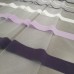 Тюль сетка полоса Сенай фиолетовый 280 см