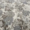 Тканина Датура великі квіти сірий 517461