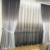 Комплект тюль омбре Хейли серый 120031820