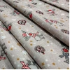 Новогодняя ткань Christmas deer натуральный 576351