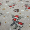 Новогодняя ткань Christmas deer натуральный 576351