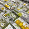 Ткань полотенечная вафельная Оливки 482281